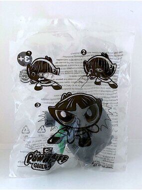 Power Puff Girls Buttercup 2019 Burger King Kid's Meal Toy Figure Bag Sealed